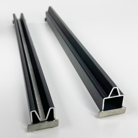 EasyFit CO-EXTRUSION FENCE BOTTOM RAIL - 1800mm - GREY