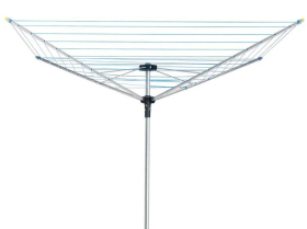HILLS ROTARY AIRDRY CLOTHES DRYER - 40m / 4 ARM      (PLEASE CHECK QUANITY IN BOX)