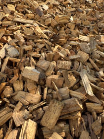 BARK CHIPPINGS HARDWOOD PLAY GRADE | BULK BAG 500L