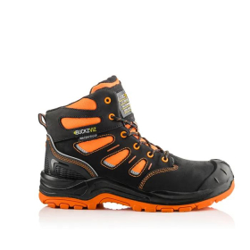 BUCKBOOTZ BVIZ2 S3 HI-VIS SAFETY WATERPROOF BOOTS |  SIZE 7