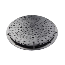 BRETT DRAIN INSPECTION CHAMBER DRIVEWAY MANHOLE COVER & FRAME - 450mm 50kN