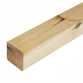 DECKING TIMBER REDWOOD NEWEL POST CELCURISED | 90 x 90mm