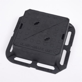 CLARK DRAIN DOUBLE TRIANGULAR SURFACE BOX | 225 x 225mm