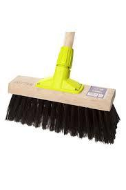 * RAPID LOCK SYSTEM YARD BRUSH/BROOM BLACK POLYPROPYLENE  BYS00003 (HEAD ONLY)