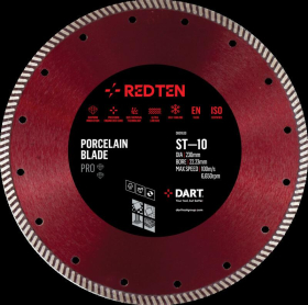 DART RED TEN PRO ST-10 TILE DIAMOND BLADE | 300Dmm x 20B
