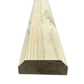 FENCING DOUBLE CHAMFERED CAPPING RAIL TREATED | 100mm x 22mm x 4800mm    (16')