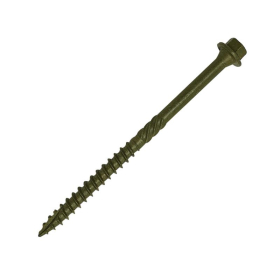 FORGEFIX SPECTRE ADVANCED TIMBER FIXING SCREW | GREEN | 6.3 x 200mm    (BOX OF 50)