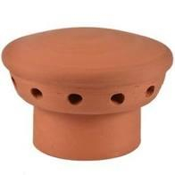 CLAY CAP FLUE VENTILATOR | 190mm | RED
