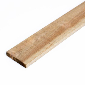 CONTEMPORARY TIMBER FENCE SLAT REDWOOD DRS PSE/PAR TREATED - 21 x 95mm | 3600mm