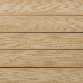 MILLBOARD COMPOSITE SLIM DECK BOARD l  ENHANCED GRAIN  l  126 x 3600 x 32mm  l  ASHWOOD