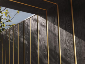 MILLBOARD ENVELLO CLADDING DÉCOR CURVE l 47 x 16 x 3600mm l GOLD