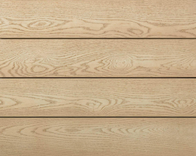 MILLBOARD DECKING FLEXIBLE SQUARE STEP EDGE BOARD l 50 x 2400 x 32mm l ASHWOOD