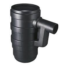 RIBBED PLASTIC ROAD GULLY - 300 DIA x  600 H x 110mm    (67006)