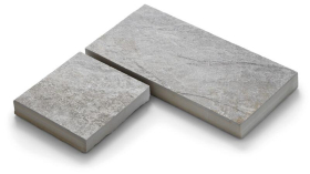 PAVESTONE ITALIAN PORCELAIN SETTS - 200 x 100 x 20mm - MOON   (GREY)