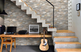 PAVESTONE ROCK WALL PORCELAIN CLADDING  l  400 x 160 x 8-12mm PACK OF 15  l  NATURAL MULTI