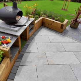 PAVESTONE  DOLOMITE PREMIUM PORCELAIN PAVING - 1000 x 500 x 20mm - MOON