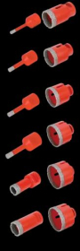 RUBI DRY CUTTING DIAMOND DRILL BITS M14 FOR PORCELAIN PAVING - 75mm