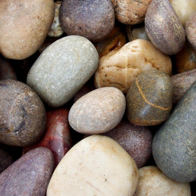 SCOTTISH COBBLES DECORATIVE AGGREGATE - 50-80mm - BULK BAG       (PRE-PACKED BAG)