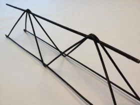 WIRE HIGH CHAIR REINFORCEMENT SUPPORT BAR - 105mm x 2m (PACK OF 25)