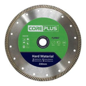 * COREPLUS DIAMOND BLADE - HARD MATERIAL UNIVERSAL TURBO 230MM