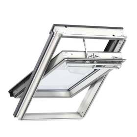 VELUX CENTRE PIVOT ELECTRIC DOUBLE GLAZED WINDOW | 780 x 978mm | WHITE PAINTED | GGL MK04 207021U