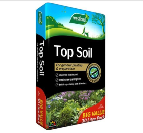 WESTLAND TOP SOIL  | 30 LITRE BAG