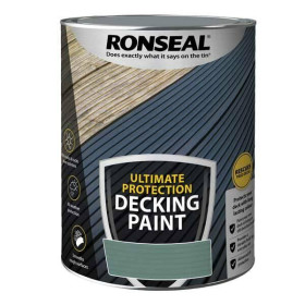 RONSEAL ULTIMATE PROTECTION DECKING PAINT 5L - CHARCOAL