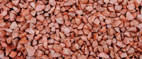 RED WHIN DECORATIVE AGGREGATE - 20mm - BULK LOOSE