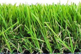 * EASYFIT LUXURY ARTIFICIAL NATURAL LAWN GRASS PER M2 - 30mm PILE  x 4m WIDE ROLL