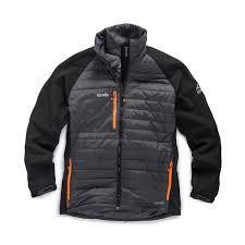 SCRUFFS EXPEDITION THERMO SOFTSHELL GRAPHITE/BLACK SMALL T54044