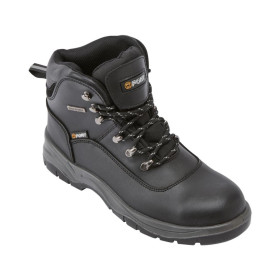 CASTLE FORT TOLEDO WATERPROOF LEATHER SAFETY BOOT -  BLACK - SIZE 11