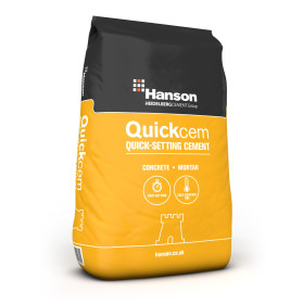 HANSON QUICKCEM CEMENT - 25kg BAG  (HNQCEM)