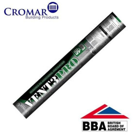 CROMAR VENT3 PRO BREATHABLE ROOFING MEMBRANE - 50 x 1m ROLL