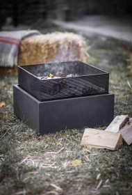 OUTDOOR FURNITURE - LYNEHAM FIRE PIT - SQUARE