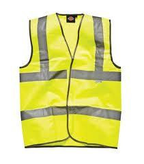 HIGH VIS SAFETY VEST YELLOW LARGE