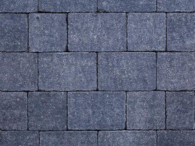 * LAIRD BLOCK PAVING COBBLE 3 MIXED SIZE 0.96m2 *** SLICE ONLY *** CHARCOAL