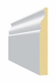 SILKTRIM MDF OG FACING TWICE PRIMED PROFILE 233 - 14.5 x 69 x 5400mm - WHITE