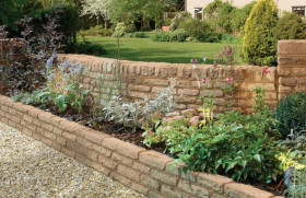 COTTAGE NATURAL STONE WALLING - 290 x 100 x 40/70mm - YORK