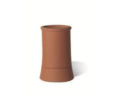 CHIMNEY POT TAPERED ROLL TOP - 300mm - RED (001RE0300)