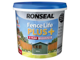 RONSEAL FENCELIFE PLUS+ 5LTR WILLOW 37626
