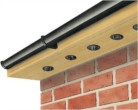 TIMLOC PUSH IN SOFFIT VENT - 70mm DIA - BROWN  (PACK OF 10)