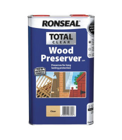 TRADE TOTAL WOOD PRESERVER CLEAR 5LTR