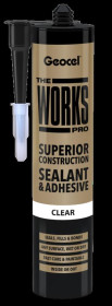 THE WORKS PRO SEALANT/ADHESIVE CLEAR 290ML