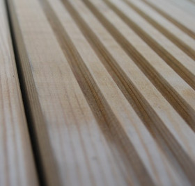 DECKING - TIMBER BOARD TREATED REDPINE - 145 x 28 x 4.2m (14')