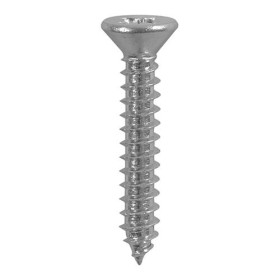 TIMCO METAL TAPPING SCREWS 3.9 x 38MM PZ COUNTERSUNK SELF-TAPPING STAINLESS STEEL 200 PCS (3938CCASS)